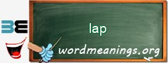 WordMeaning blackboard for lap